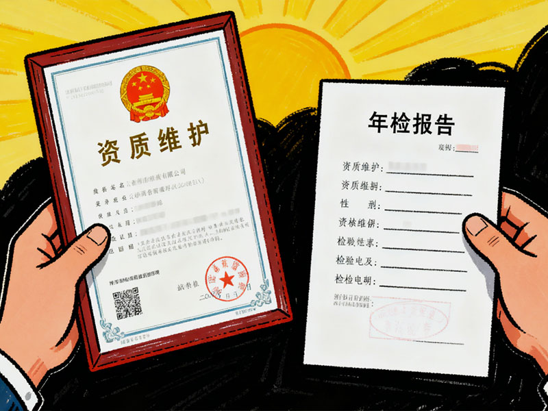 资质维护与年检服务