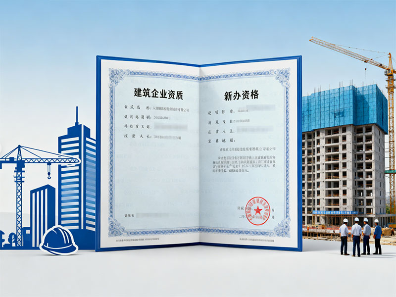 建筑企业资质新办